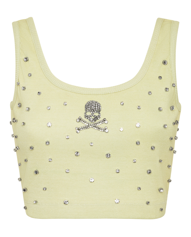 Zielony tank top Stones - Image #1
