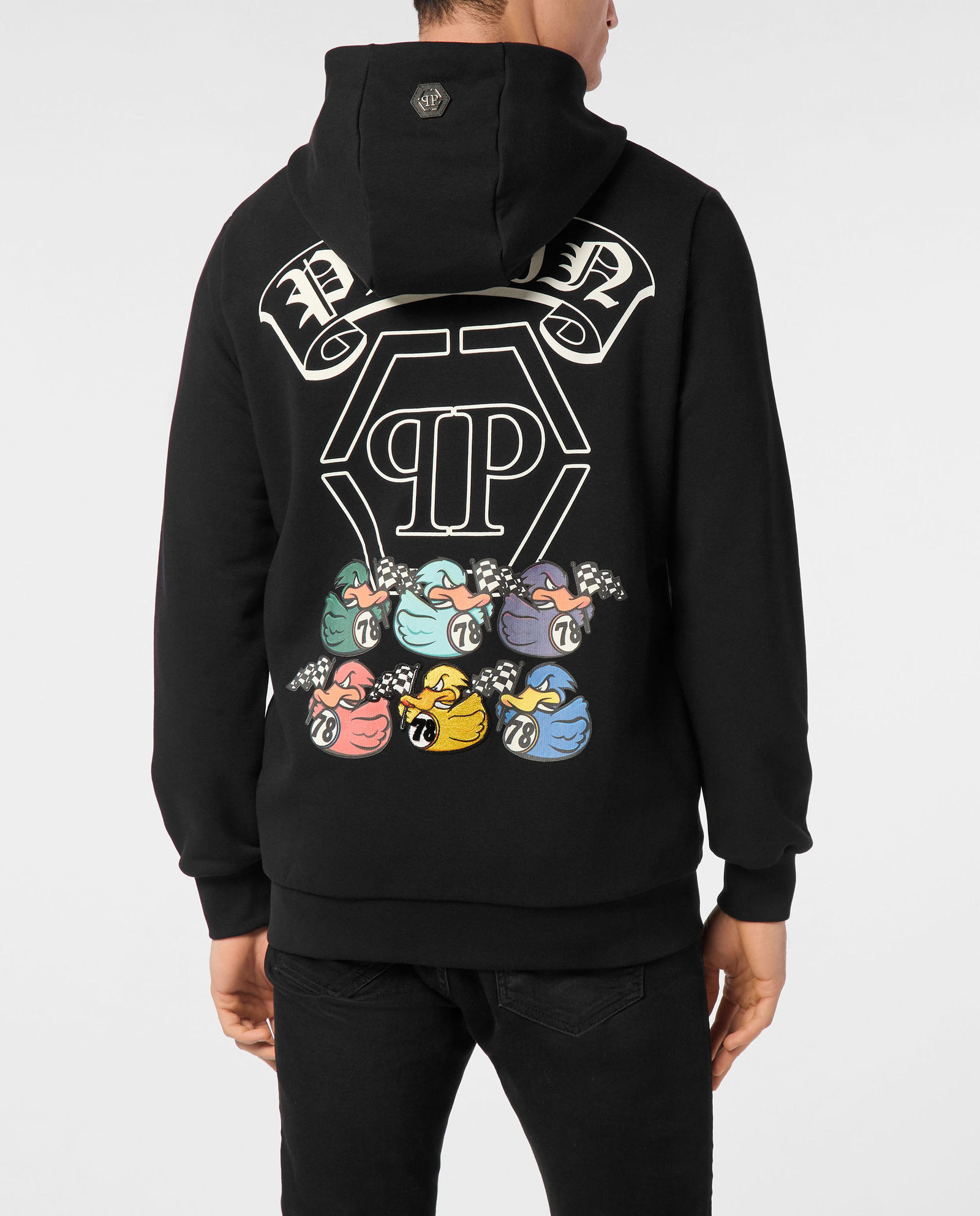 Bluza z kapturem Gothic Duck - Image #2