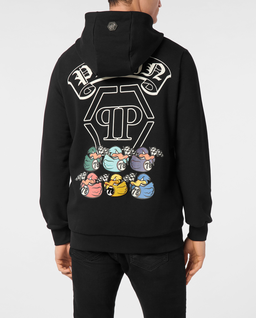 Bluza z kapturem Gothic Duck - Image #2