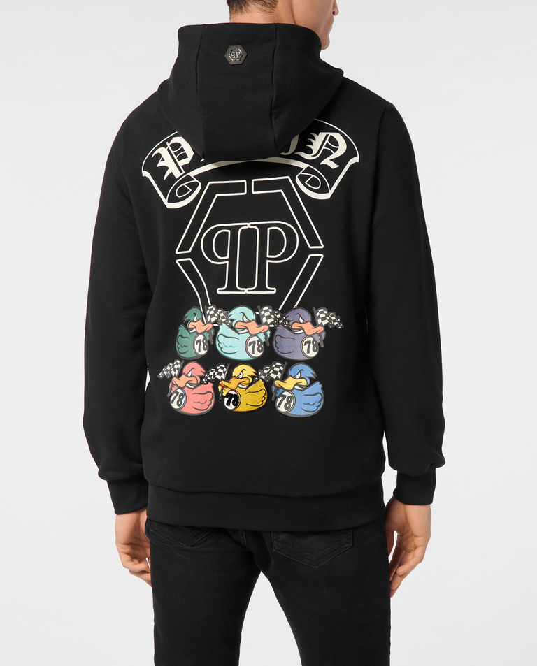 Bluza z kapturem Gothic Duck - Image #2