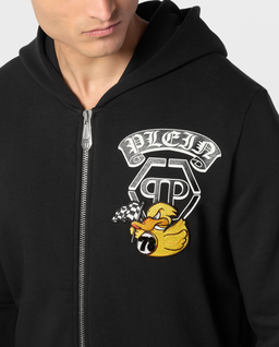 Bluza z kapturem Gothic Duck - Image #4
