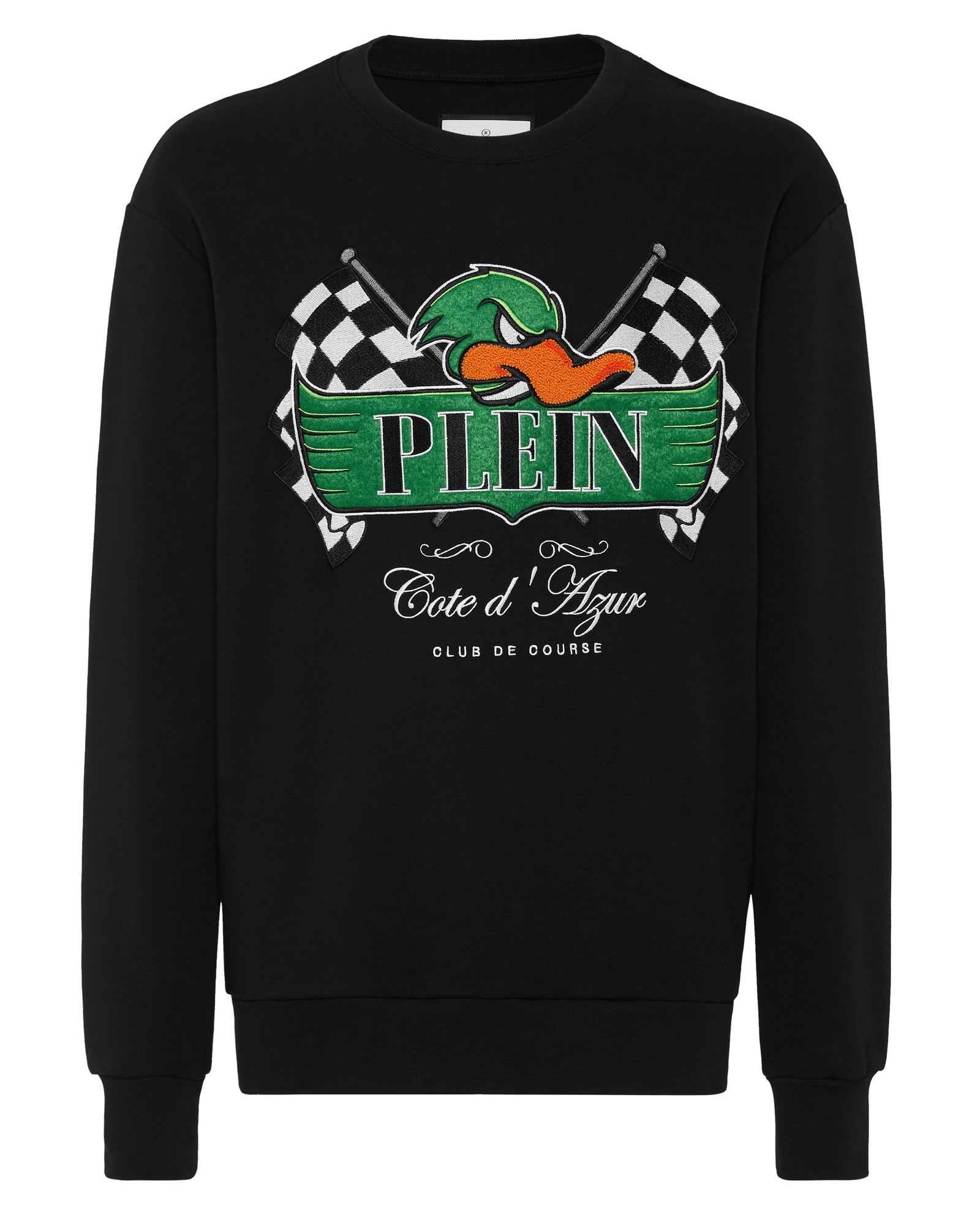 Czarna bluza z bawełny Duck - Image #1