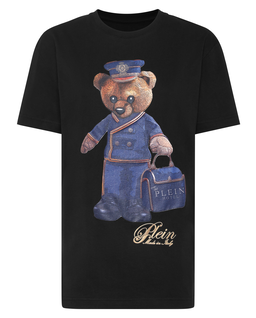 Czarny t-shirt Teddy Doorman - Image #1