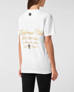 Biały t-shirt Teddy Doorman - Image #2