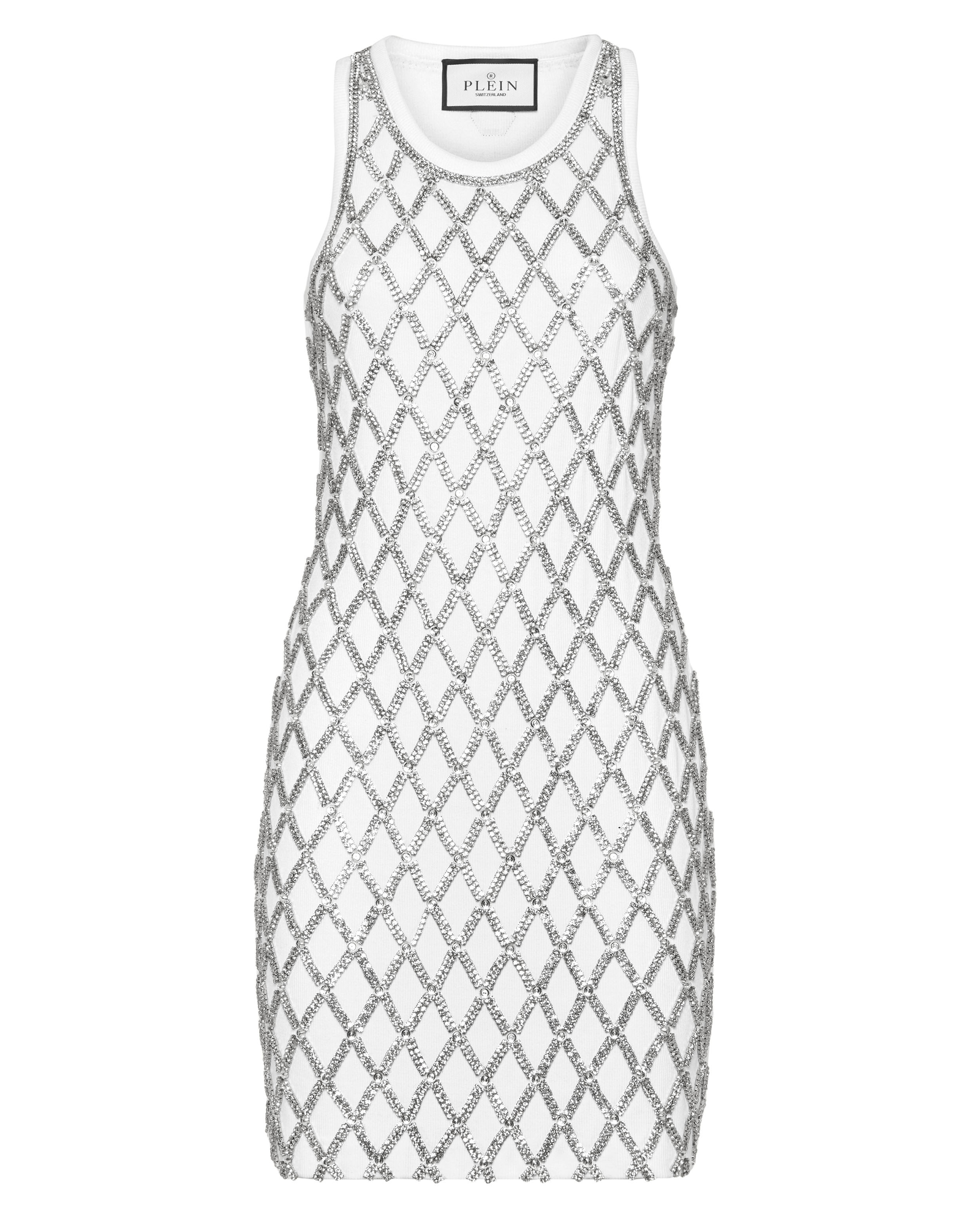 Sukienka mini z kryształkami - Image #4