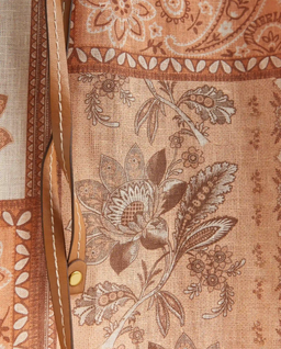 Lniana sukienka z pakiem - Image #4