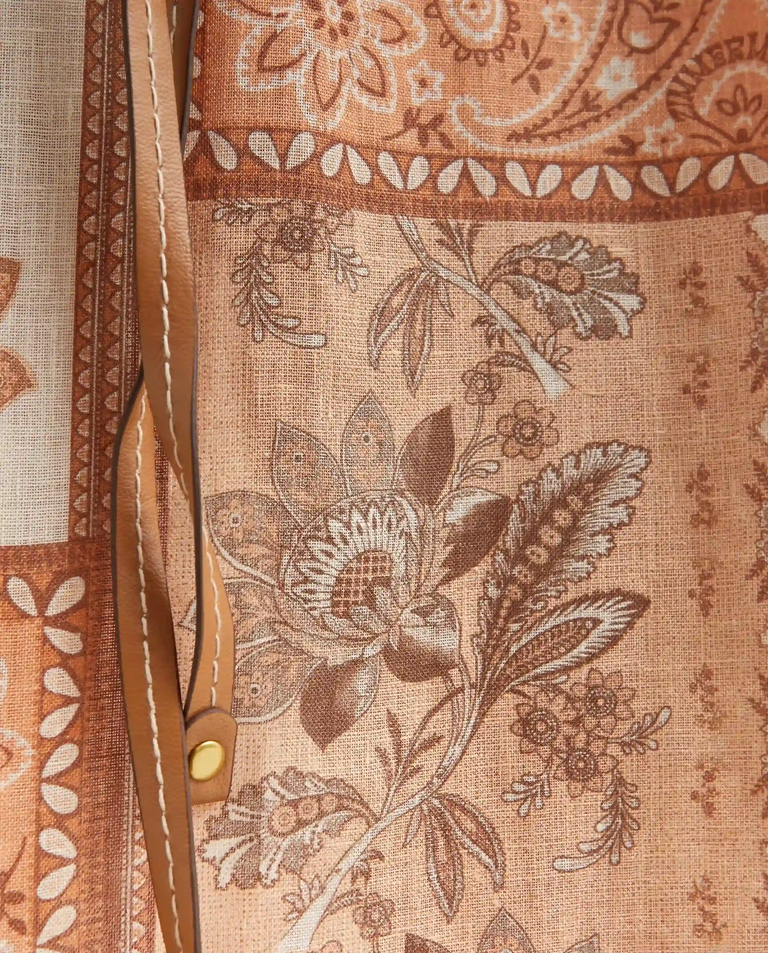 Lniana sukienka z pakiem - Image #4