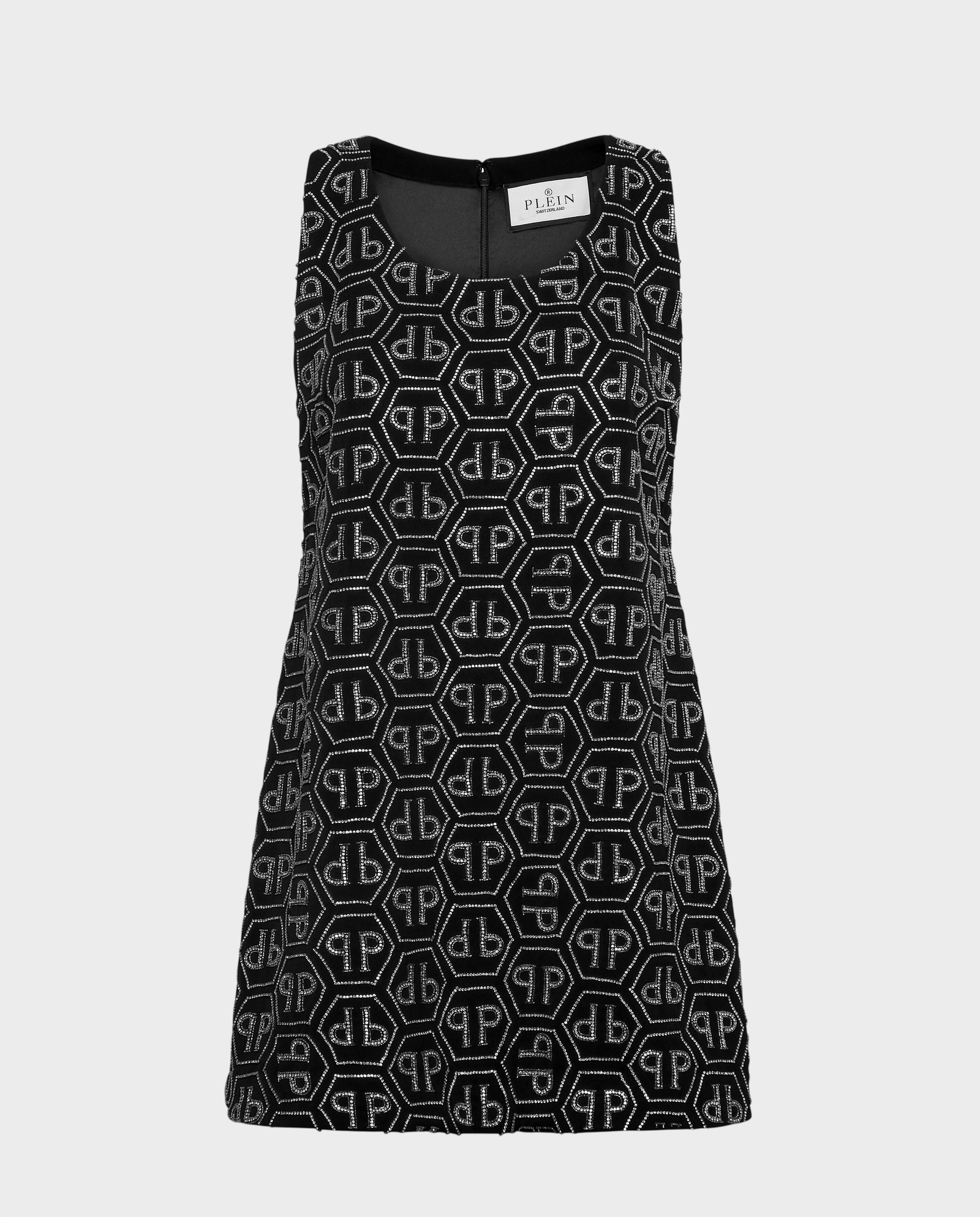 Sukienka mini z monogramem - Image #0