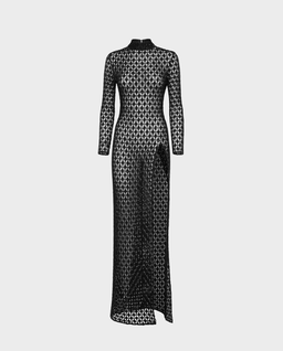 Haftowana sukienka maxi - Image #0