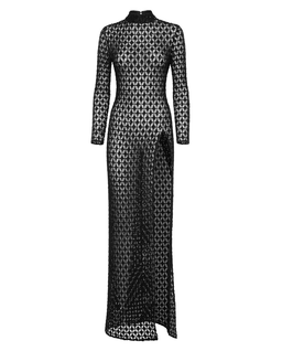 Haftowana sukienka maxi - Image #4