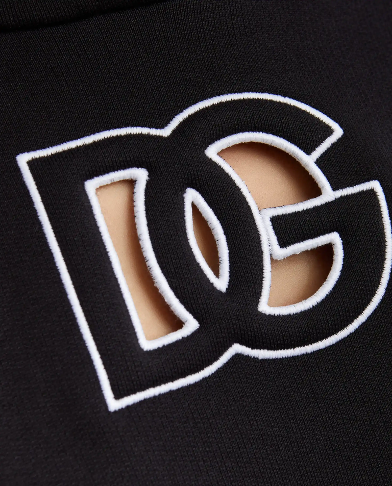 Czarna bluza z białym logo - Image #4