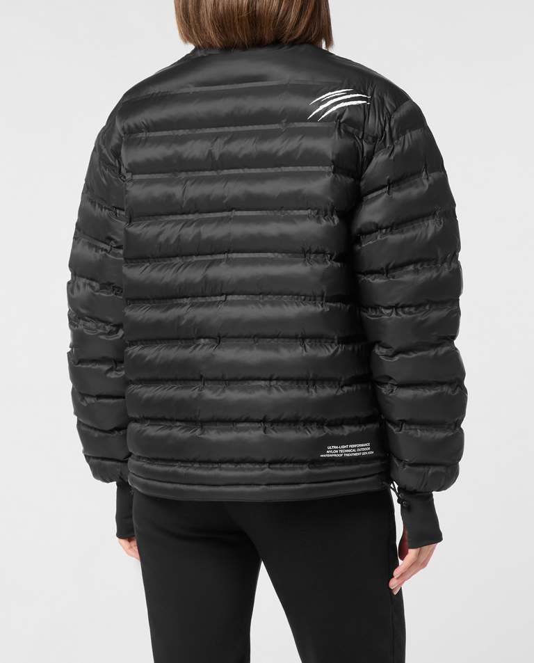 Czarna kurtka puchowa - Image #3