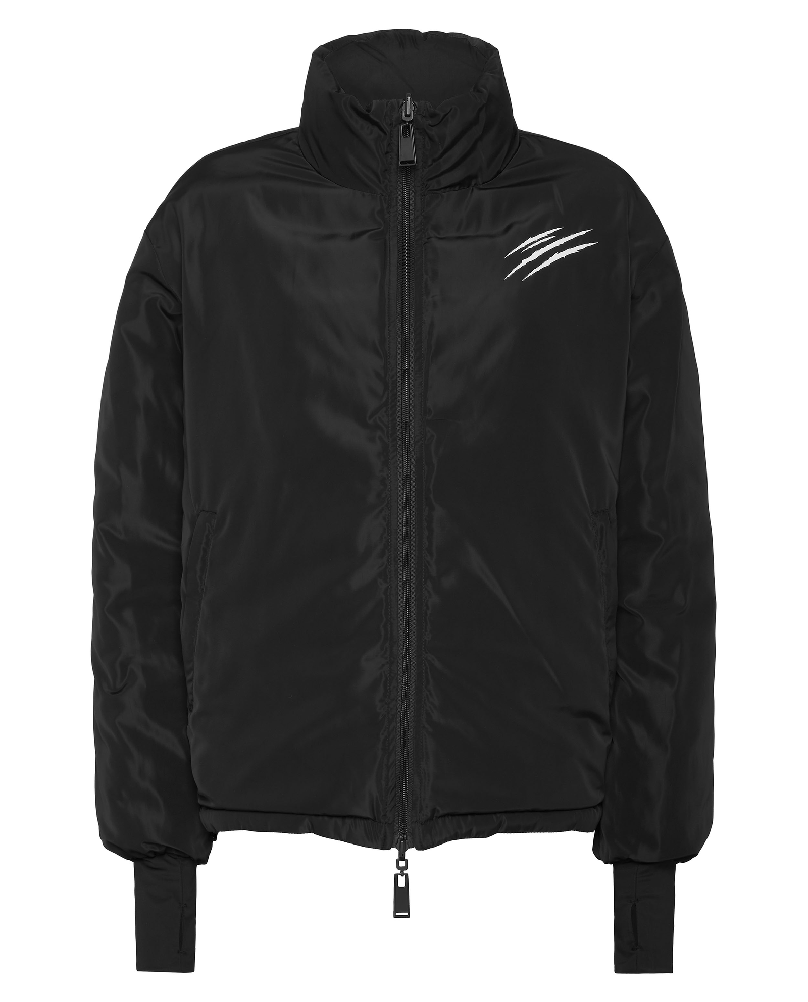 Czarna kurtka puchowa - Image #5