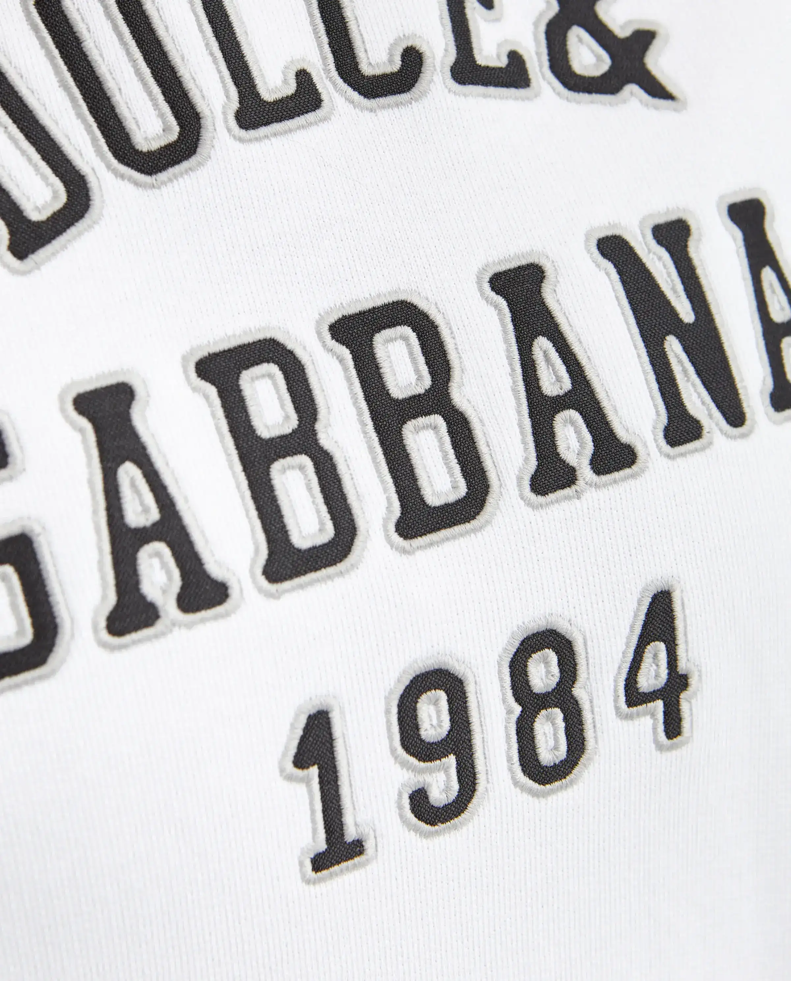 Biała bluza z czarnym logo - Image #4