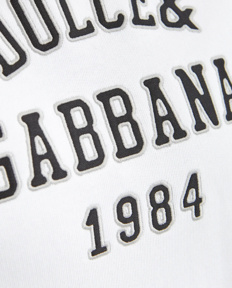 Biała bluza z czarnym logo - Image #4