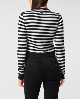 Sweter w paski Teddy - Image #1