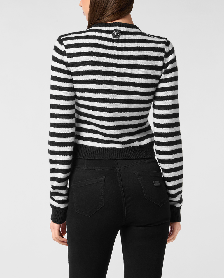 Sweter w paski Teddy - Image #1