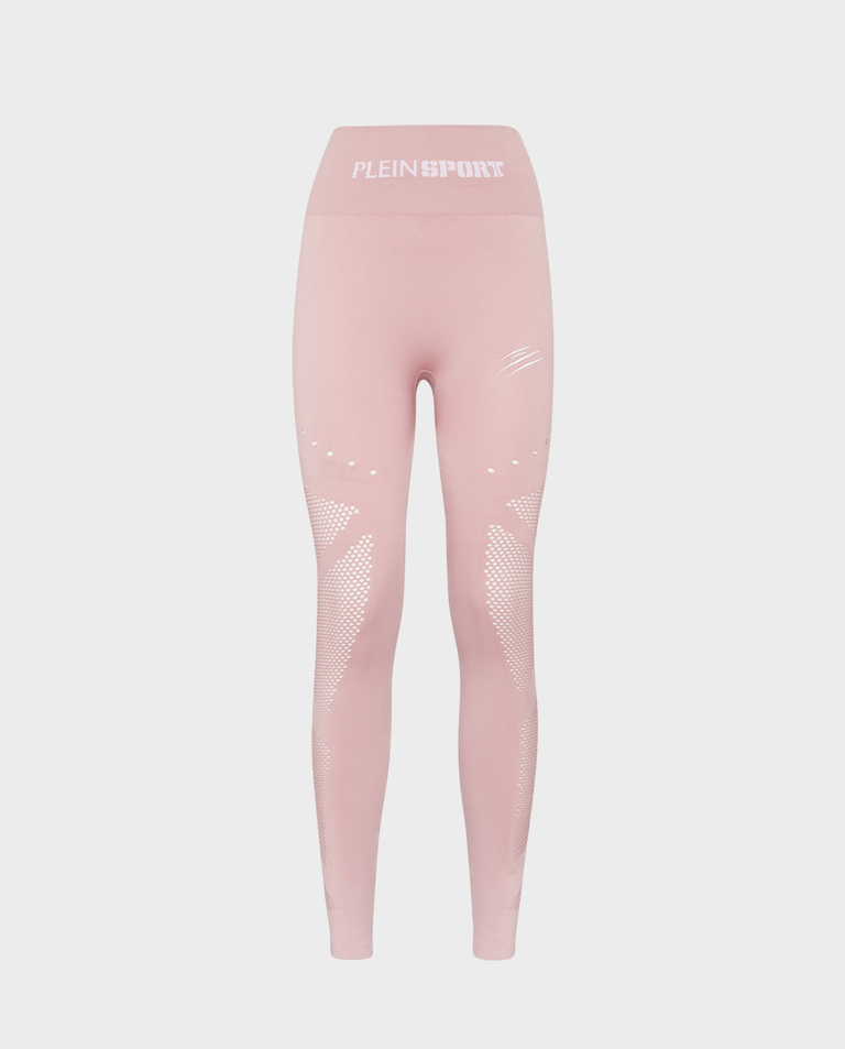 Różowe legginsy Seamless