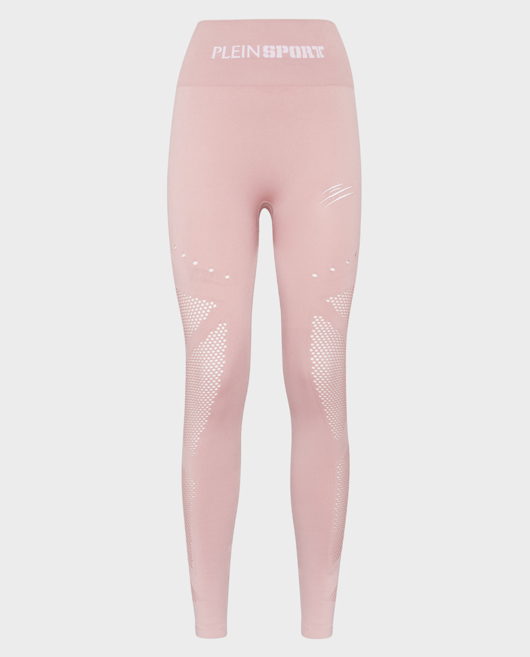 Różowe legginsy Seamless