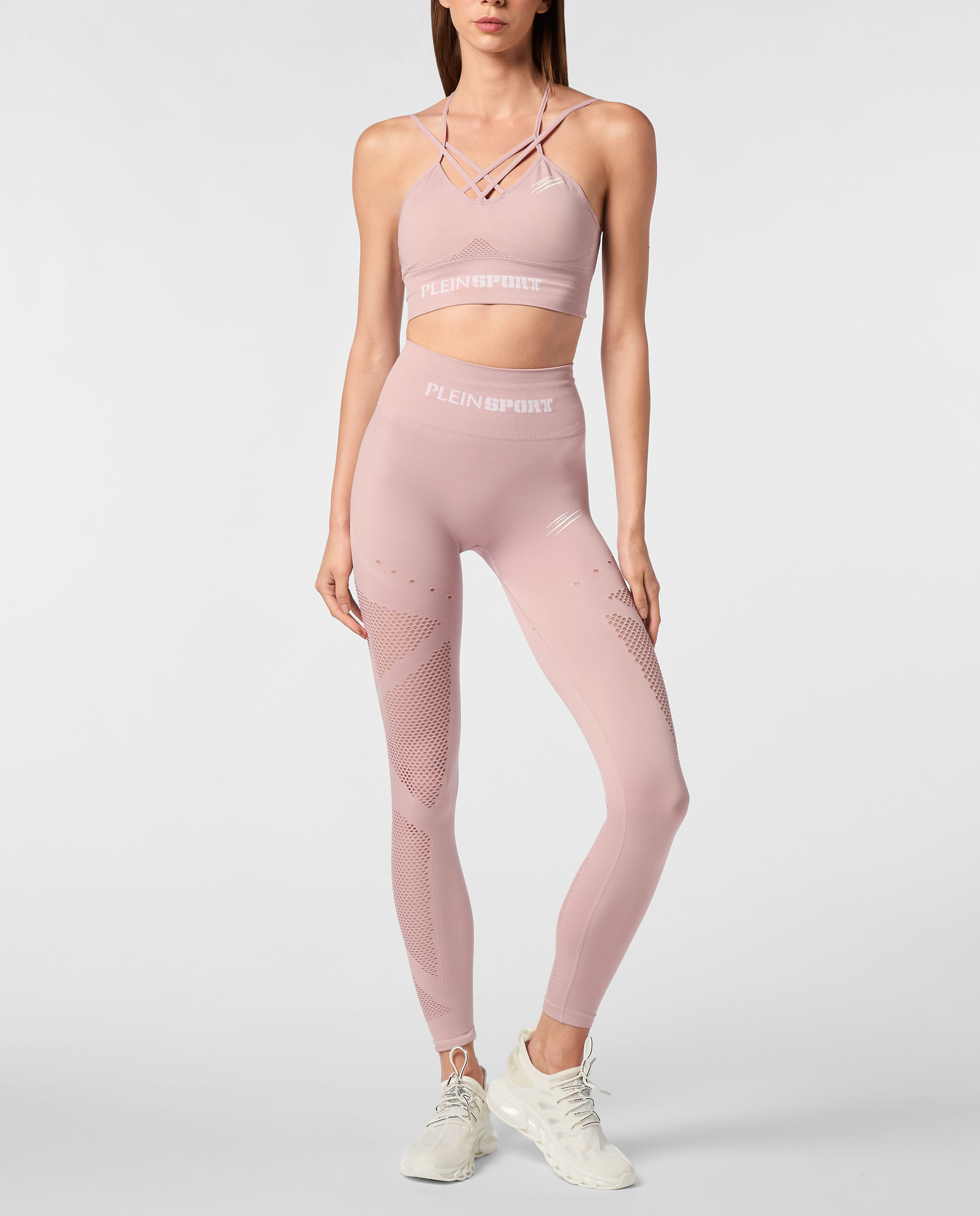 Różowe legginsy Seamless - Image #2