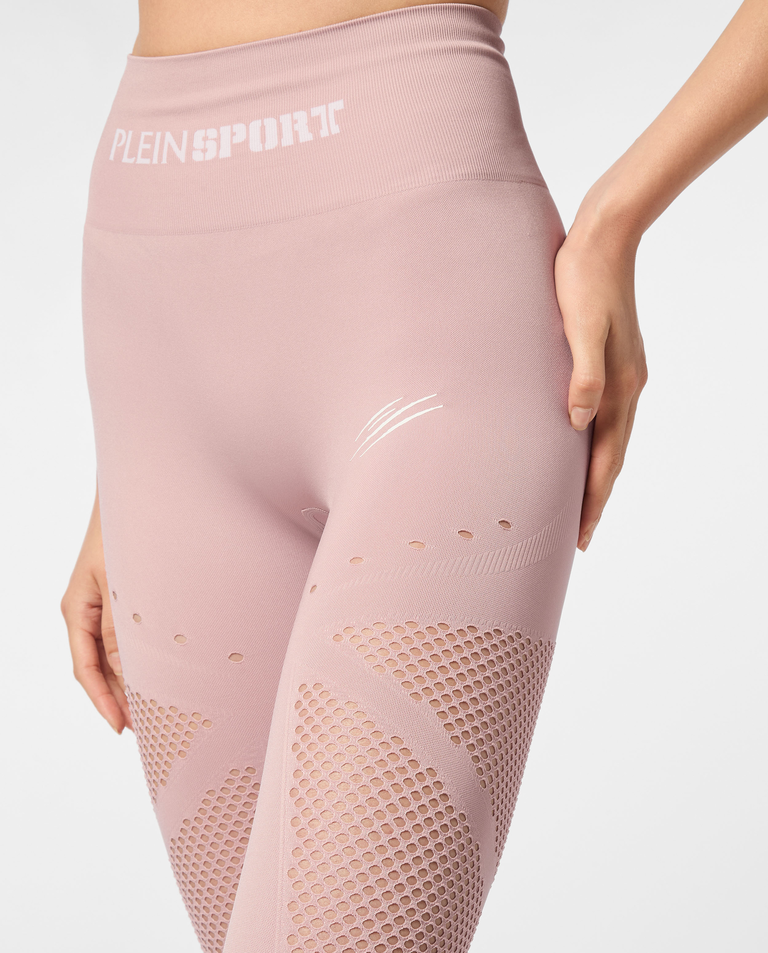 Różowe legginsy Seamless - Image #4