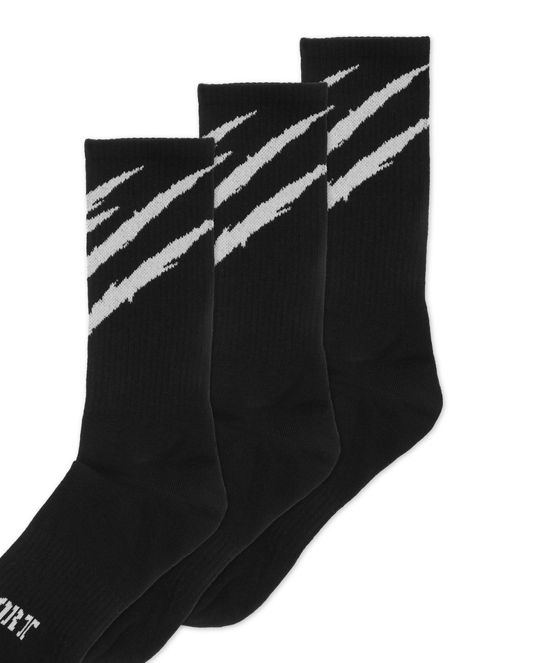 Czarne skarpety Scratch 3-pack - Image #1