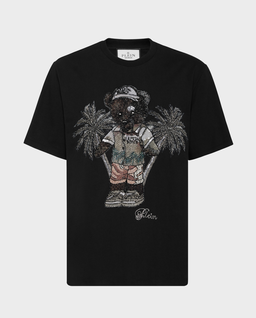 Czarny t-shirt Teddy Bear - Image #0