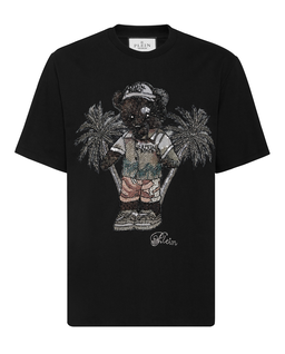 Czarny t-shirt Teddy Bear - Image #1
