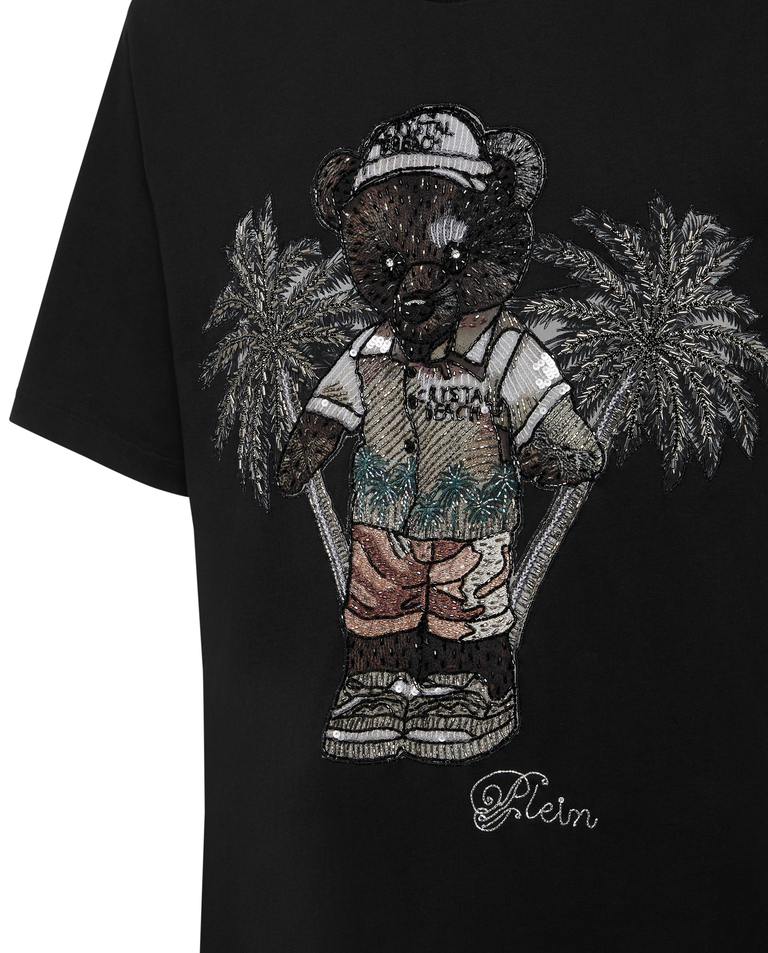 Czarny t-shirt Teddy Bear - Image #4