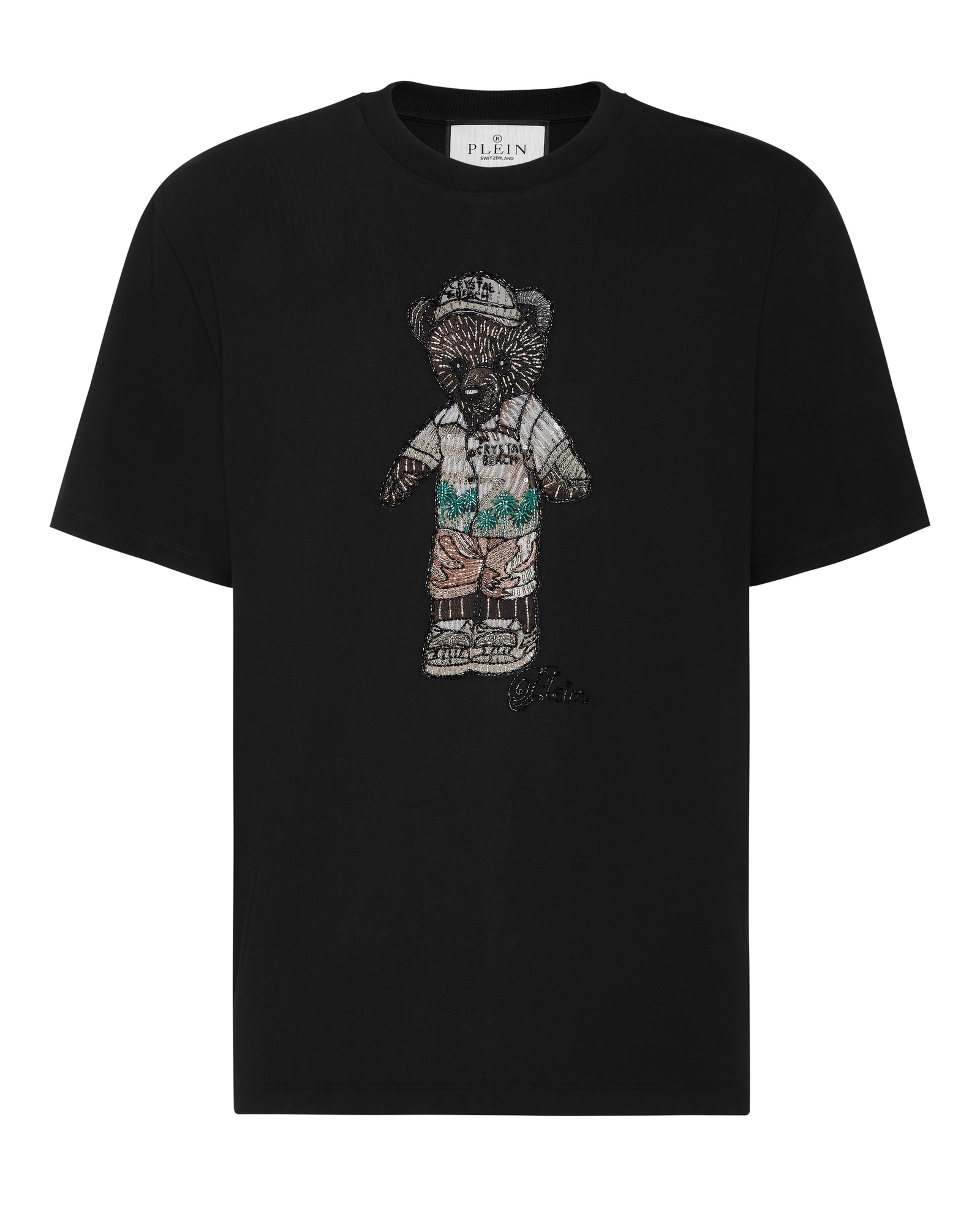 Czarny t-shirt Teddy Bear - Image #1