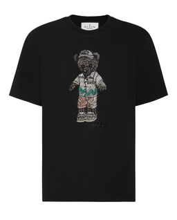 Czarny t-shirt Teddy Bear - Image #1