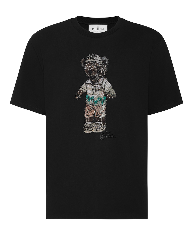 Czarny t-shirt Teddy Bear - Image #1