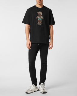 Czarny t-shirt Teddy Bear - Image #2