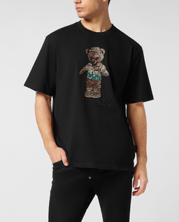 Czarny t-shirt Teddy Bear - Image #0