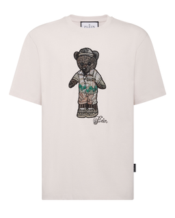 Biały t-shirt Teddy Bear - Image #1