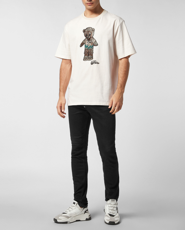 Biały t-shirt Teddy Bear - Image #2