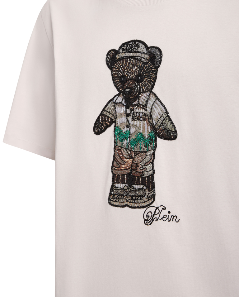 Biały t-shirt Teddy Bear - Image #4