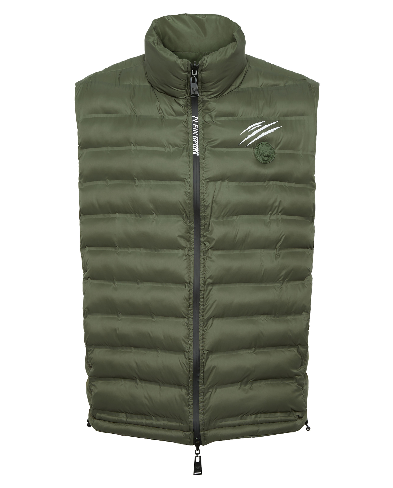 Zielona dwustronna kamizelka puchowa - Image #7