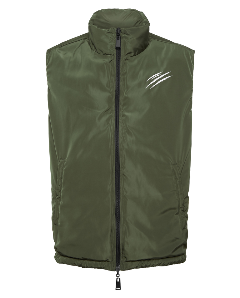 Zielona dwustronna kamizelka puchowa - Image #6