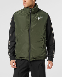 Zielona dwustronna kamizelka puchowa - Image #2