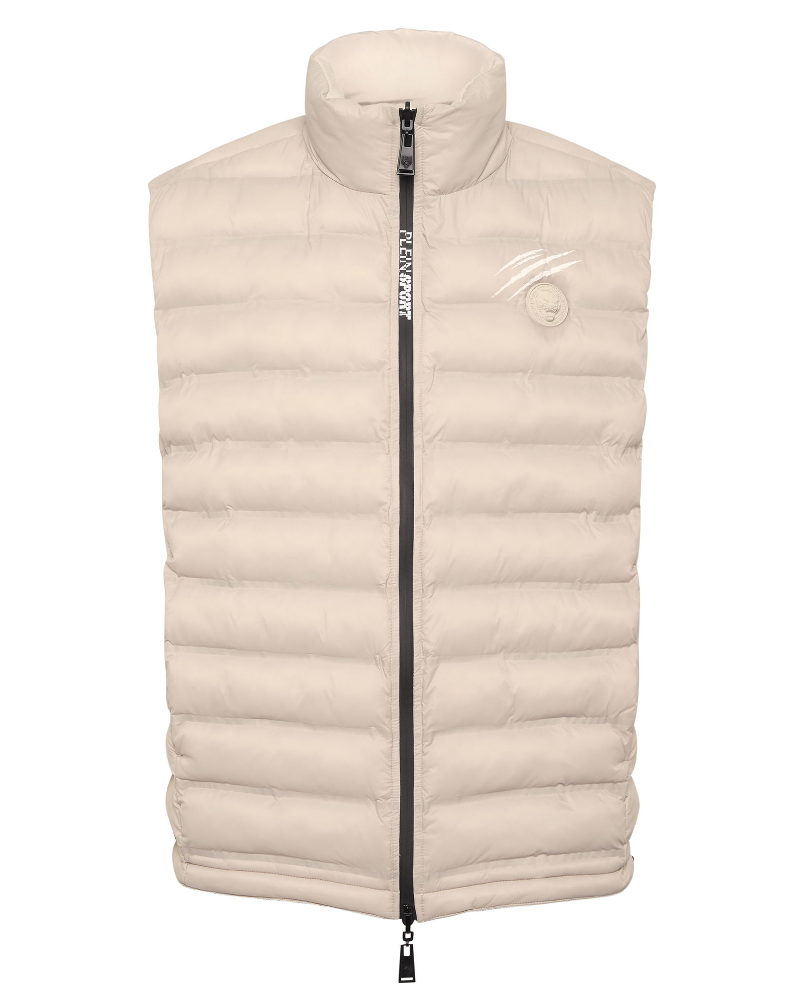 Kremowa dwustronna kamizelka puchowa - Image #7