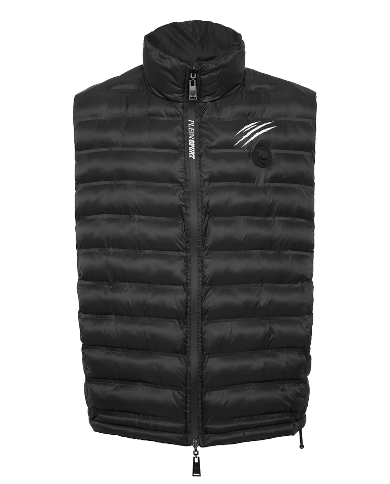Czarna dwustronna kamizelka puchowa - Image #7