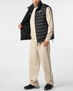 Czarna dwustronna kamizelka puchowa - Image #3