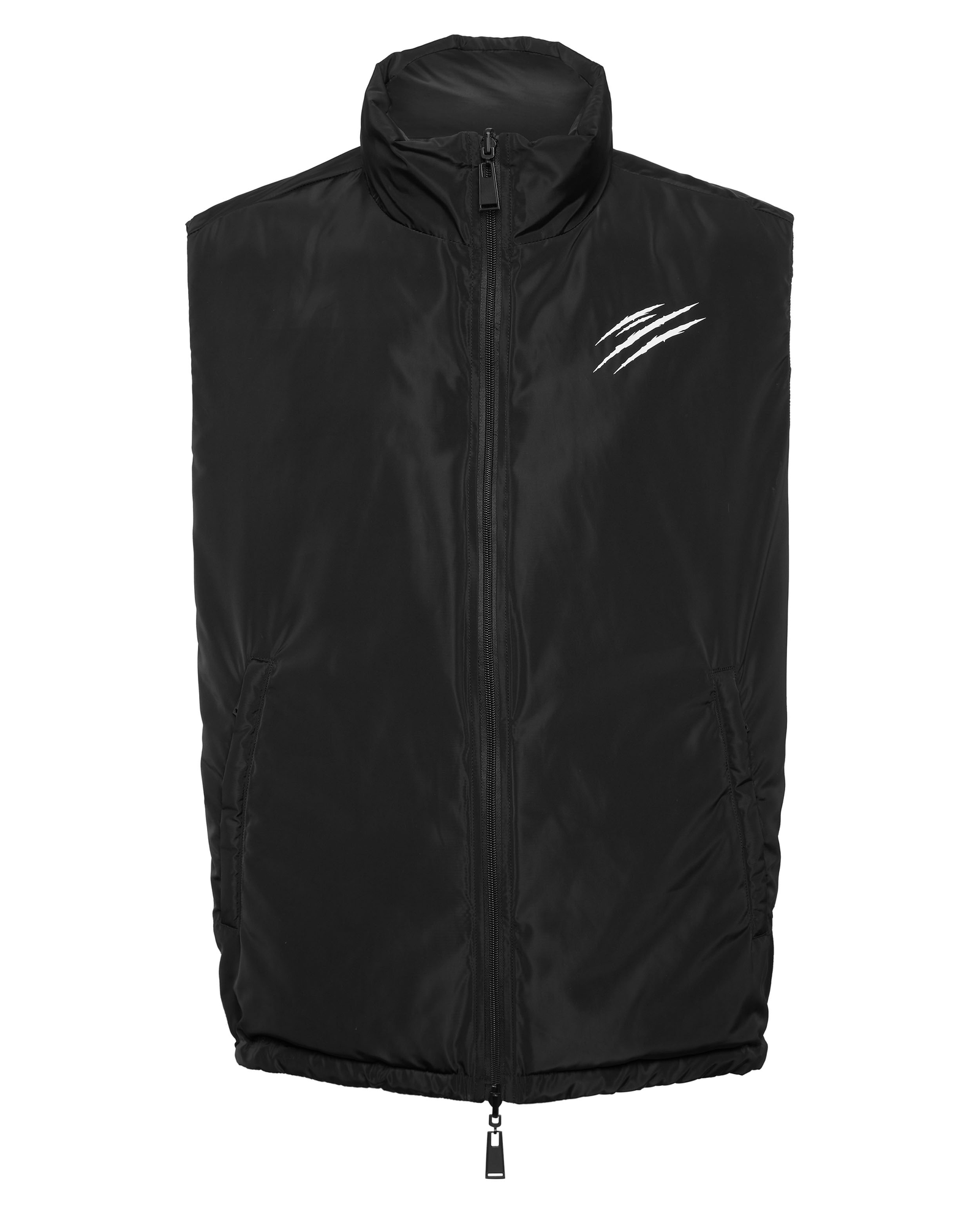 Czarna dwustronna kamizelka puchowa - Image #6