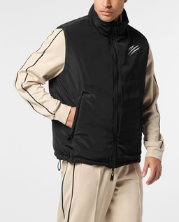 Czarna dwustronna kamizelka puchowa - Image #2