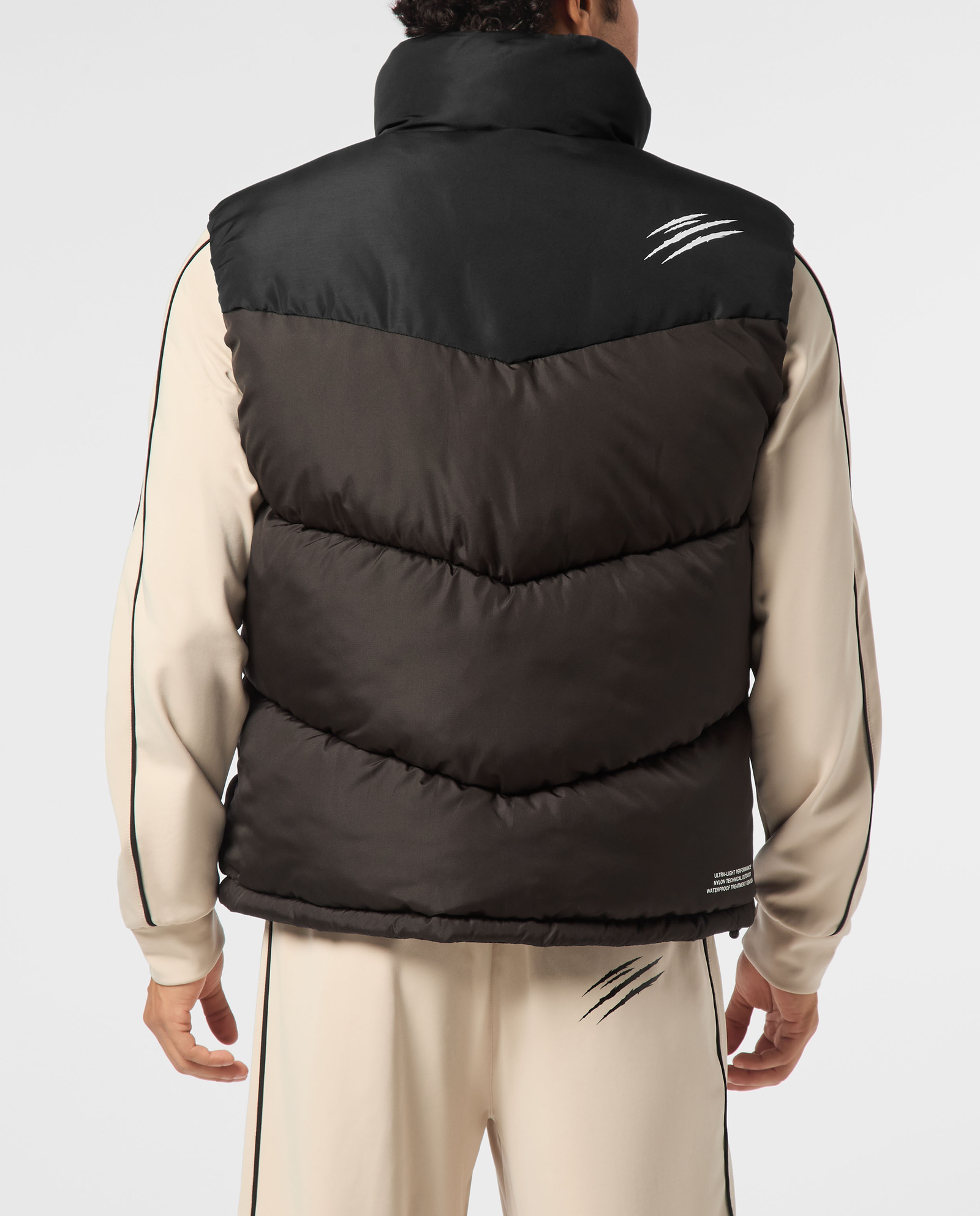 Brązowa kamizelka puchowa - Image #1