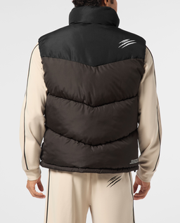 Brązowa kamizelka puchowa - Image #1