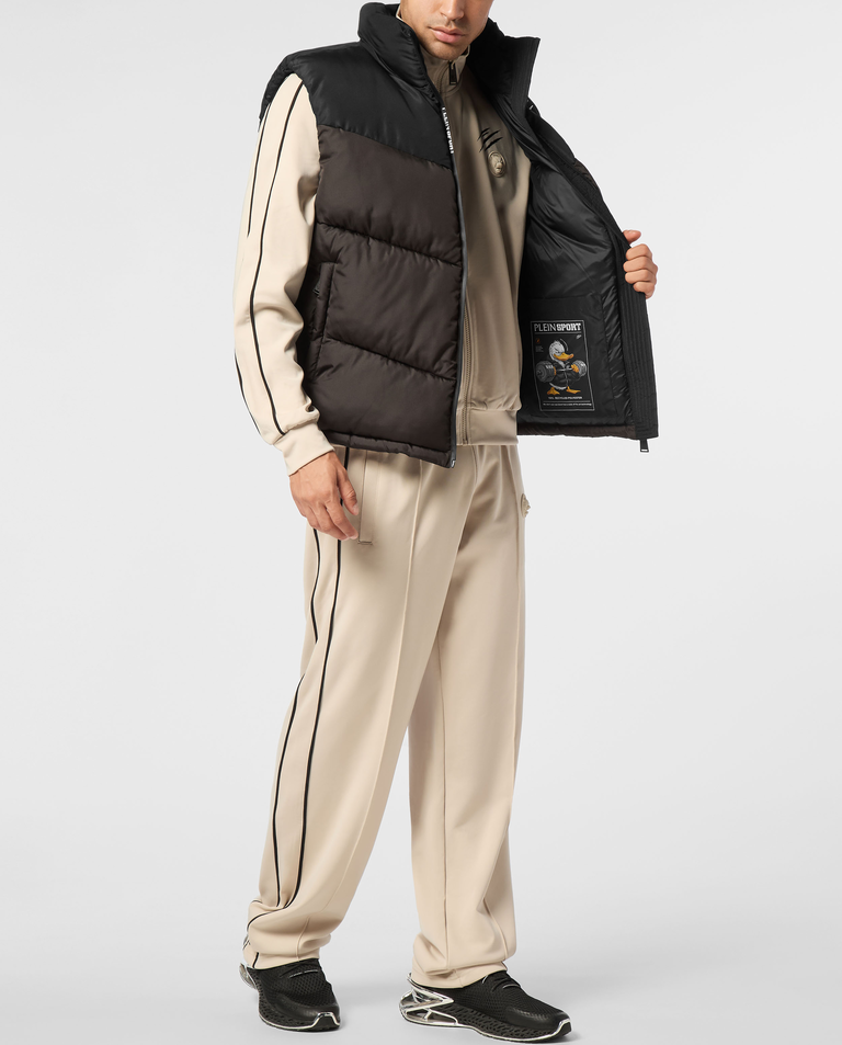 Brązowa kamizelka puchowa - Image #2