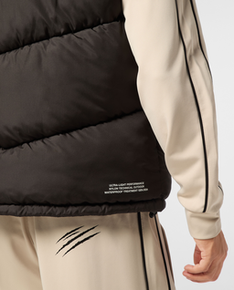 Brązowa kamizelka puchowa - Image #3