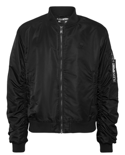 Czarna kurtka bomberka - Image #5